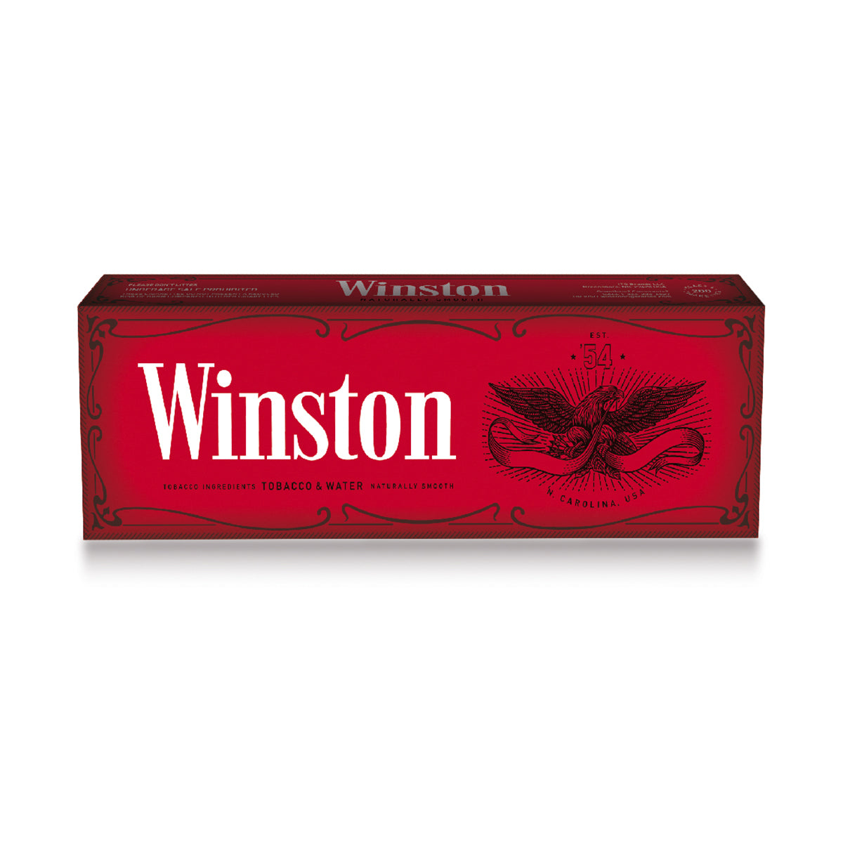 Winston Red KS Bx 10/20 MP Ctn(GRE) USDF