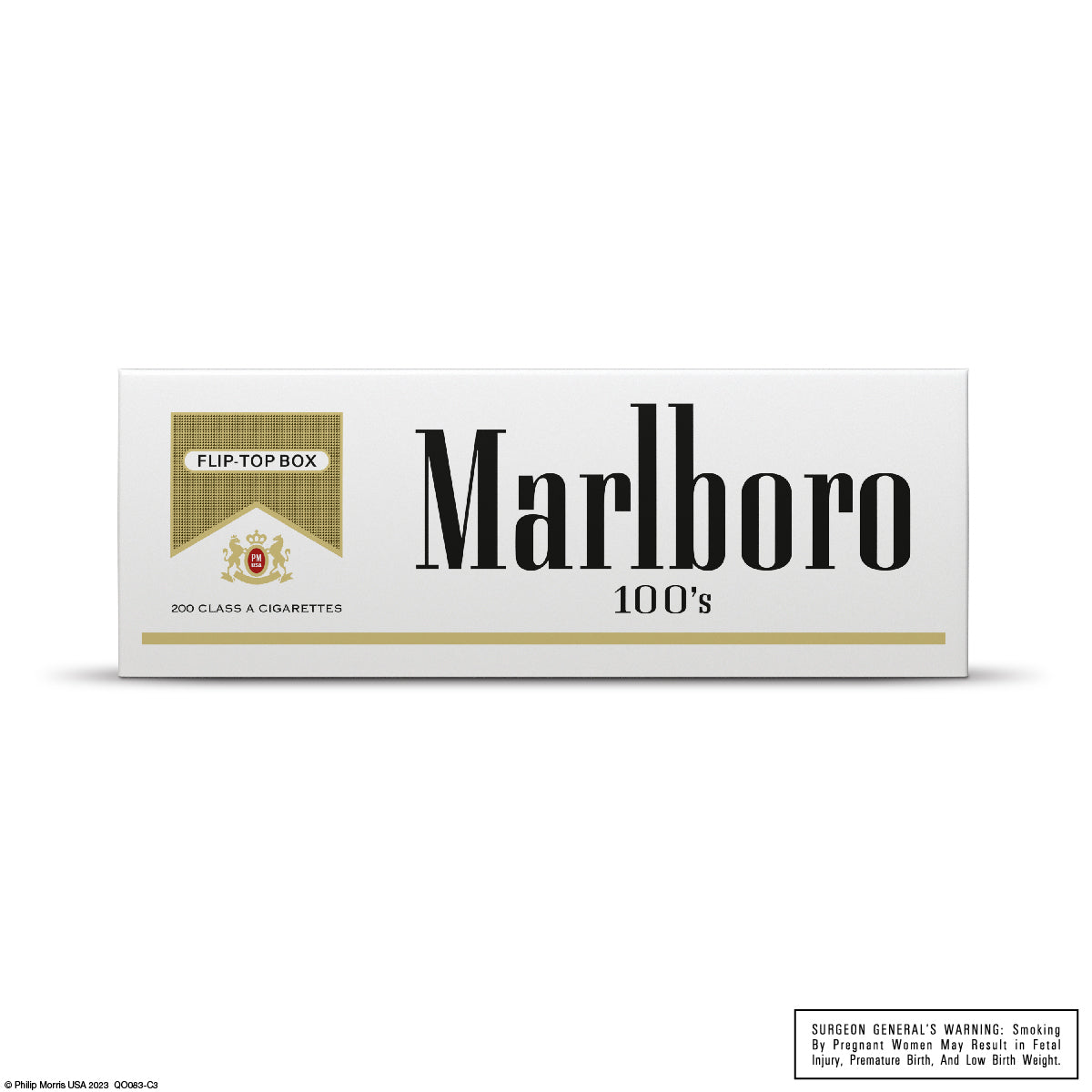 Marlboro Gold 100s Box