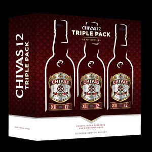 Chivas Regal 12 YO Triple Pack 3x1L