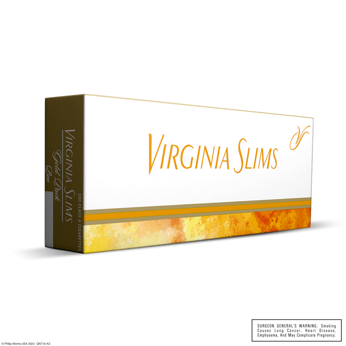 Virginia Slims Menthol Gold Box