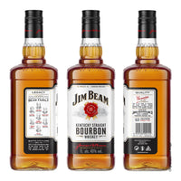 Jim Beam White Label Bourbon Whiskey