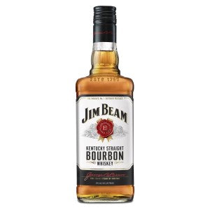 Jim Beam White Label Bourbon Whiskey