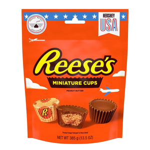HER REESES PB MINI CUPS MED POUCH 385G