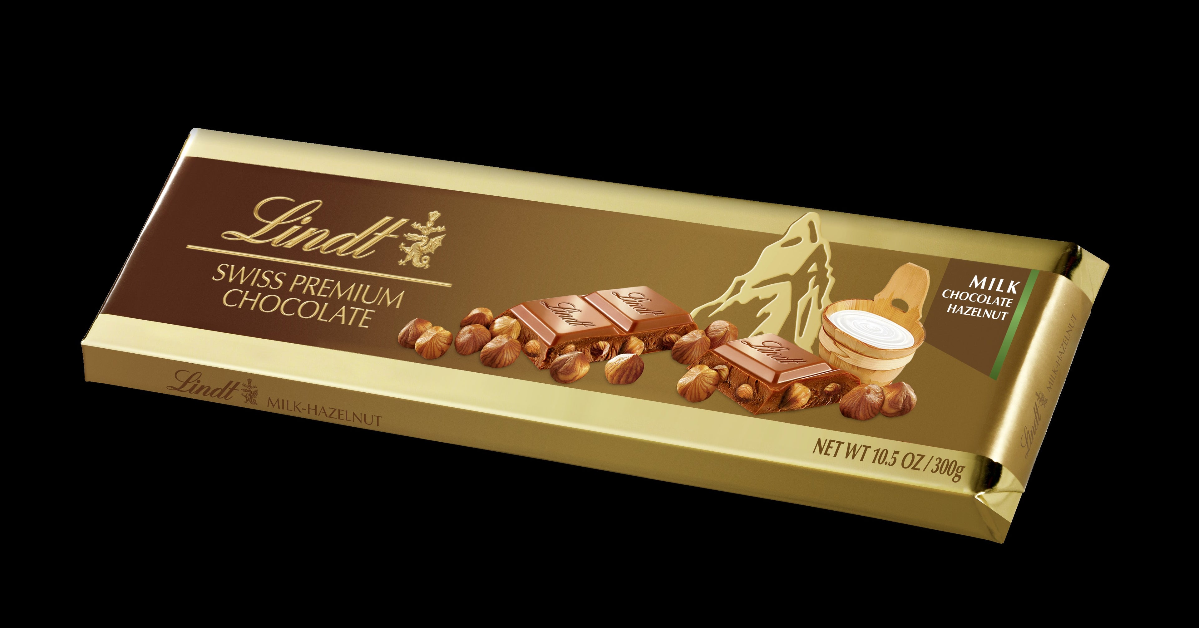 Lindt Gold Bar Milk Hazelnut