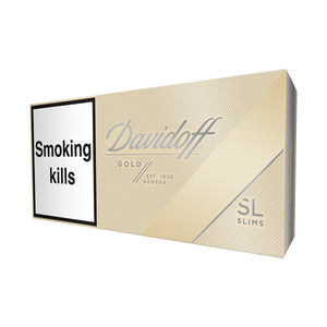 DAVIDOFF GOLD SLIMS