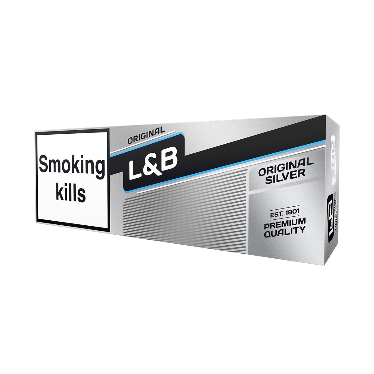 L&B (LOBO) Original Silver KS Bx10/20 Cart (MAN TnT) HWDF