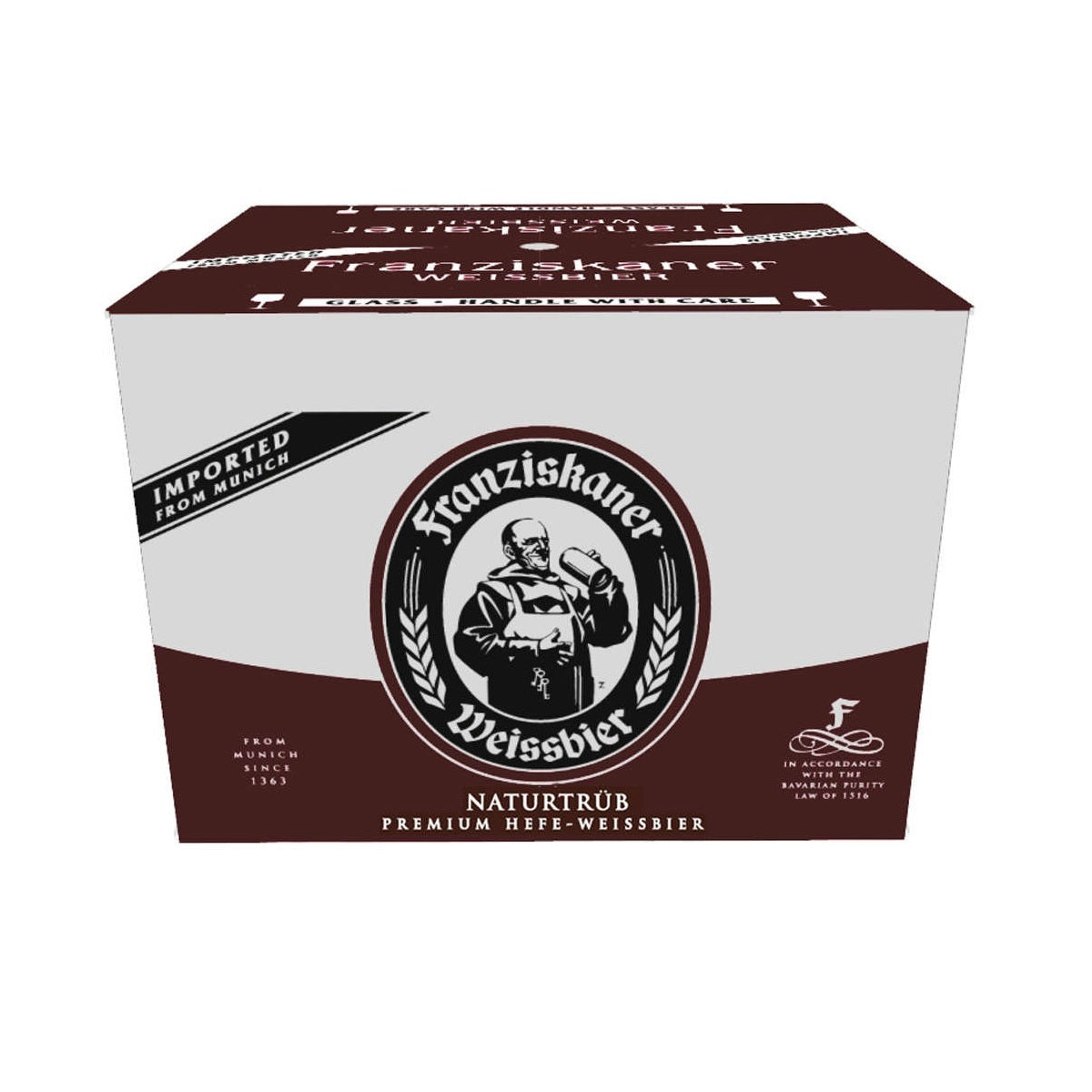 Franziskaner Hefe Weisse Naturtrub 20x50cl btl.  5%