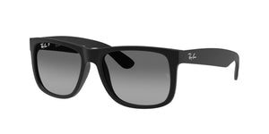 RAYBAN JUSTIN RB4165, LIGHT GRADIENT GREY