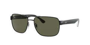RAYBAN RB3530 BLACK, GREEN