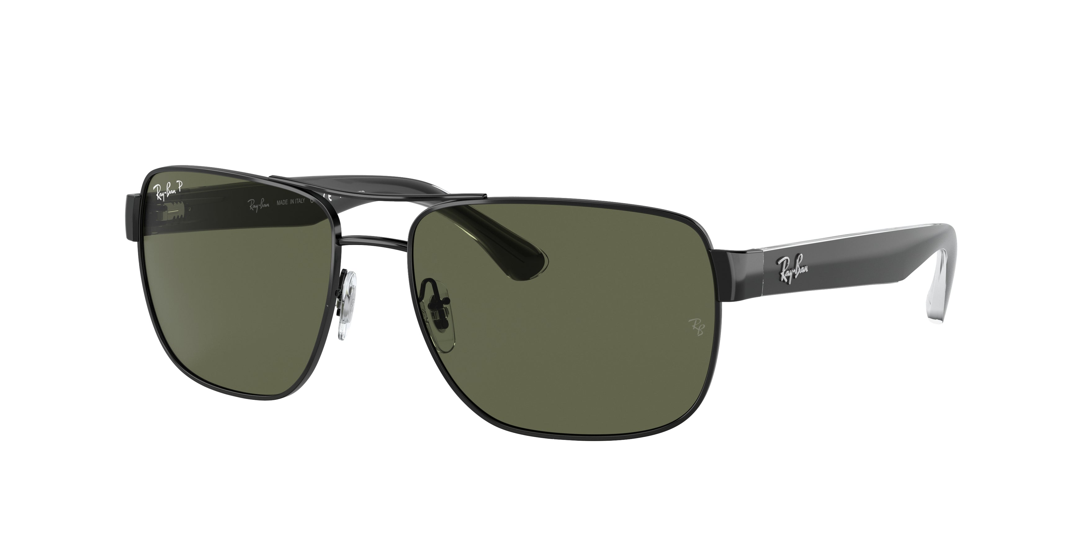 RAYBAN RB3530 BLACK, GREEN