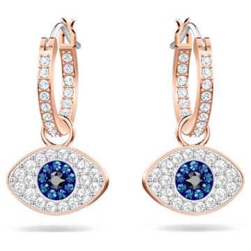 SELF SERVICE: SYMBOLICA: MINI HOOP EVIL EYE EARRING