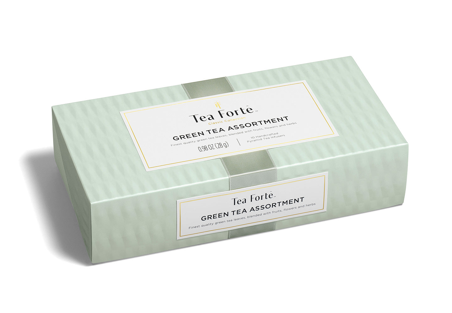 TEA FORTE PETITE PRESENTATION BOX GREEN TEA ASSORTMENT