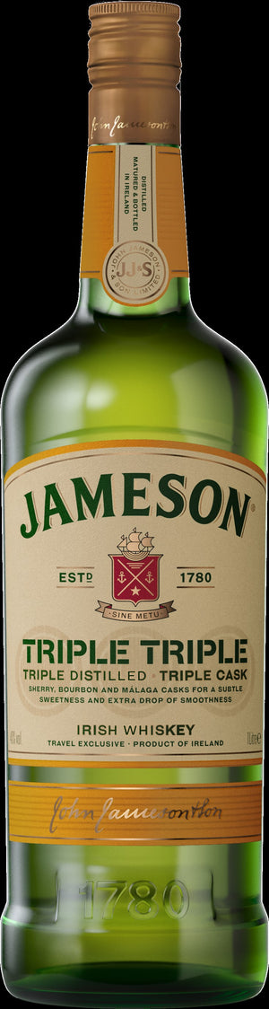 Jameson Irish Whiskey Ireland Triple Triple