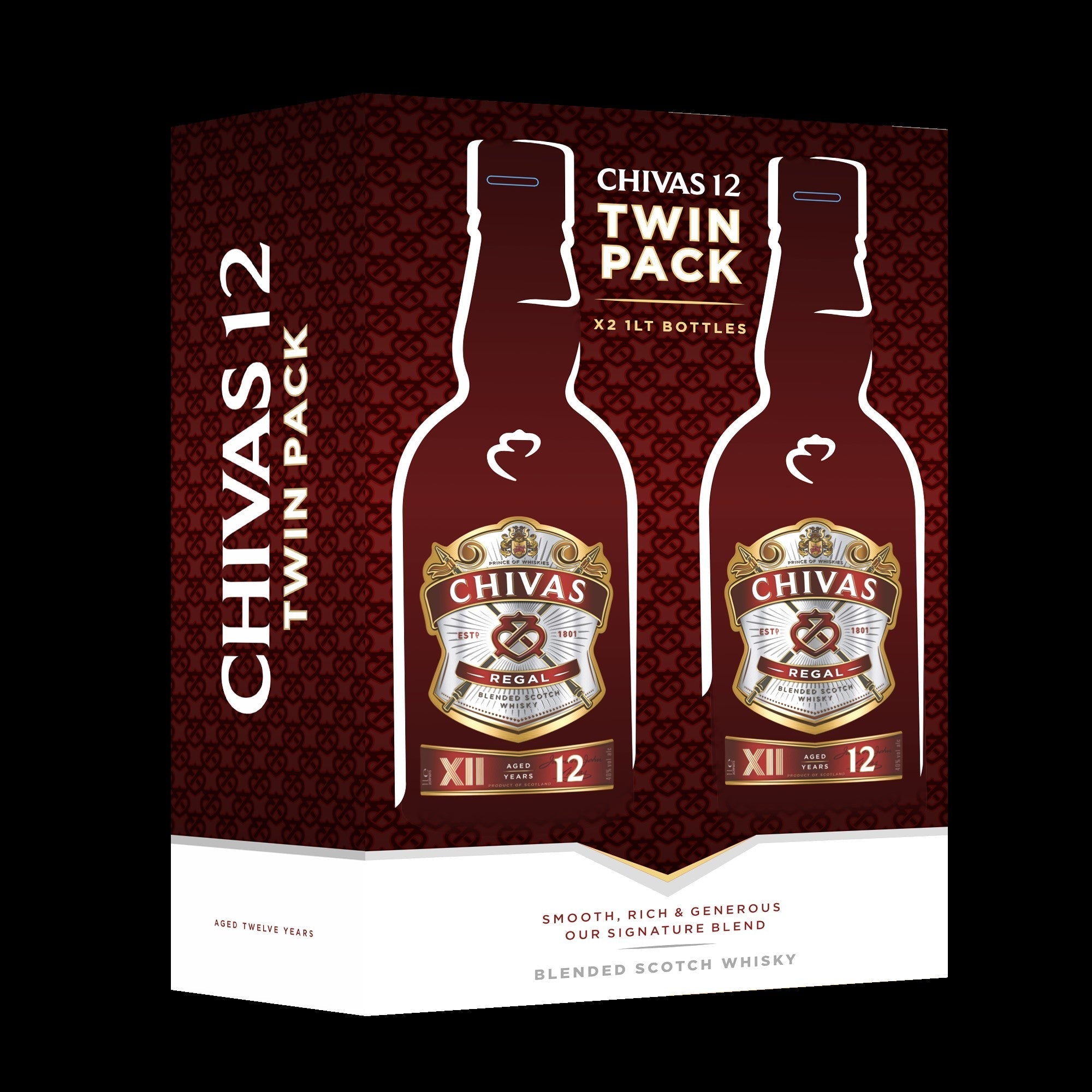 Chivas Regal 12 YO Twin Pack 2x1L