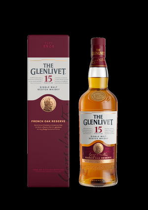 The Glenlivet Single Malt Scotch Whisky 15YO 1L