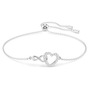 HYPERBOLA:BRACELET SIMPLE CRY/RHODIUM M