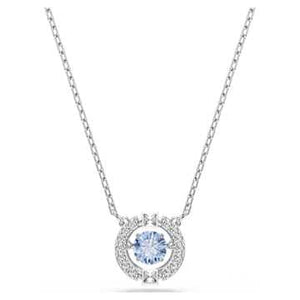 SELF SERVICE: UNA:NECKLACE CZFU/CRY/RHODIUM