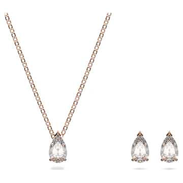 SELF SERVICE: STILLA:SET WHITE/ROSE GOLD