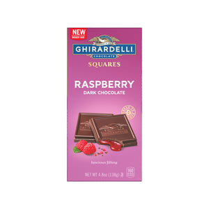 Ghirardelli Raspberry Dark Chocolate Squares Bar