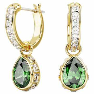 CHROMA:EARRING MINI HOOP GRE/GOLD