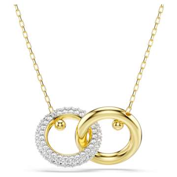 DEXTERA:PENDANT INTERLINKED GOLD