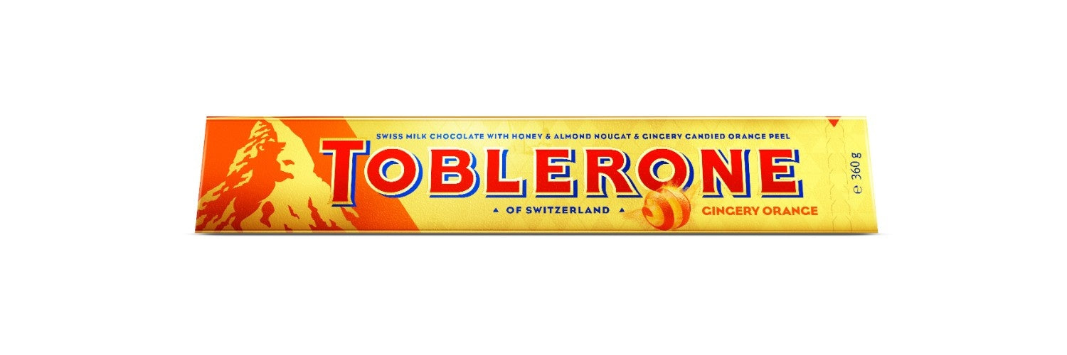 Toblerone Gingery Orange Bar