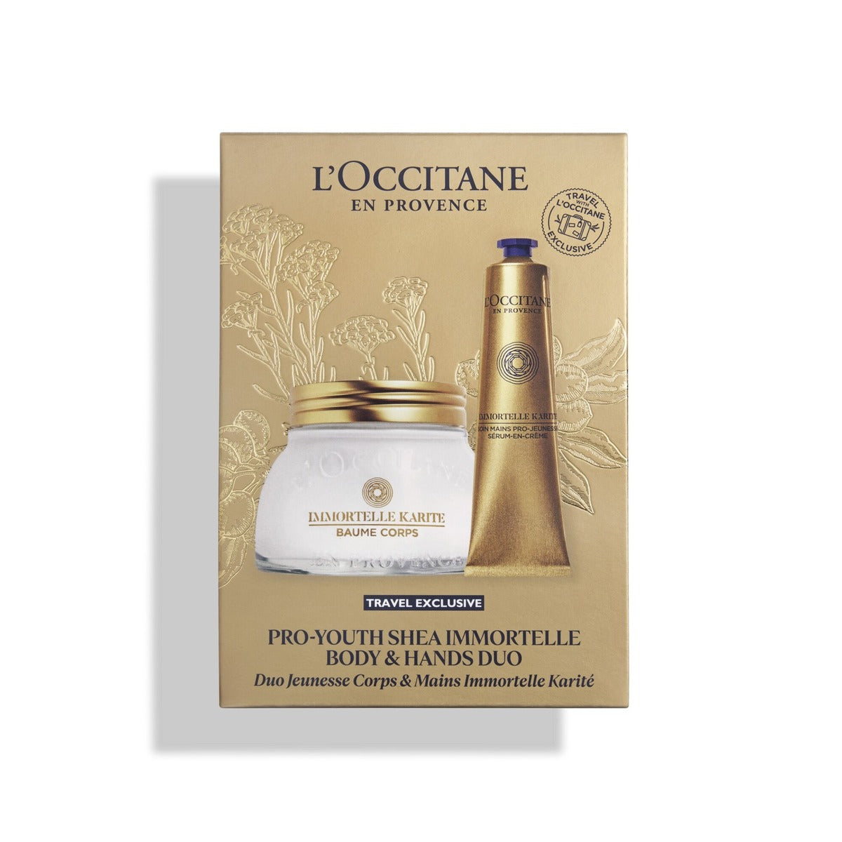 Shea Immortelle Body and Hands Set