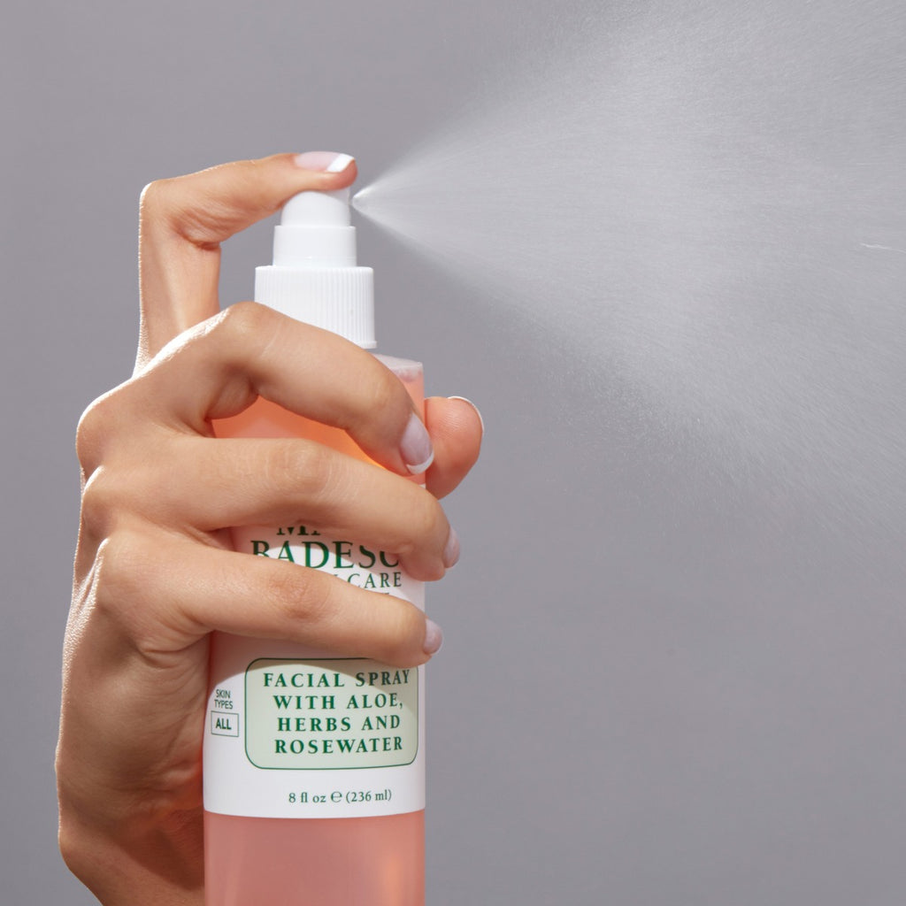 FACIAL SPRAY W/ ALOE, HERBS & ROSEWATER