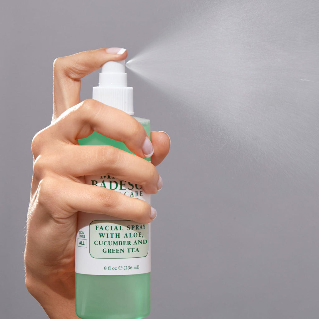 FACIAL SPRAY W/ ALOE, CUCUMBER & GREEN TEA