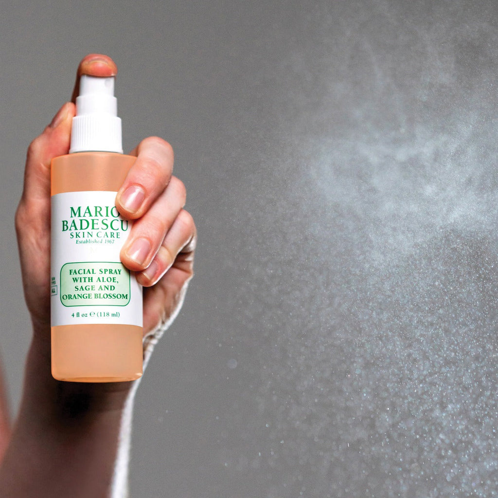 FACIAL SPRAY W/ ALOE,SAGE & ORANGE BLOSSOM