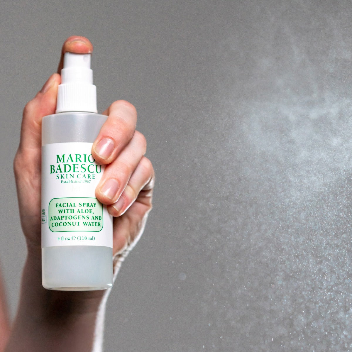 FACIAL SPRAY W/ ALOE, ADAPTOGENS & COCONUT