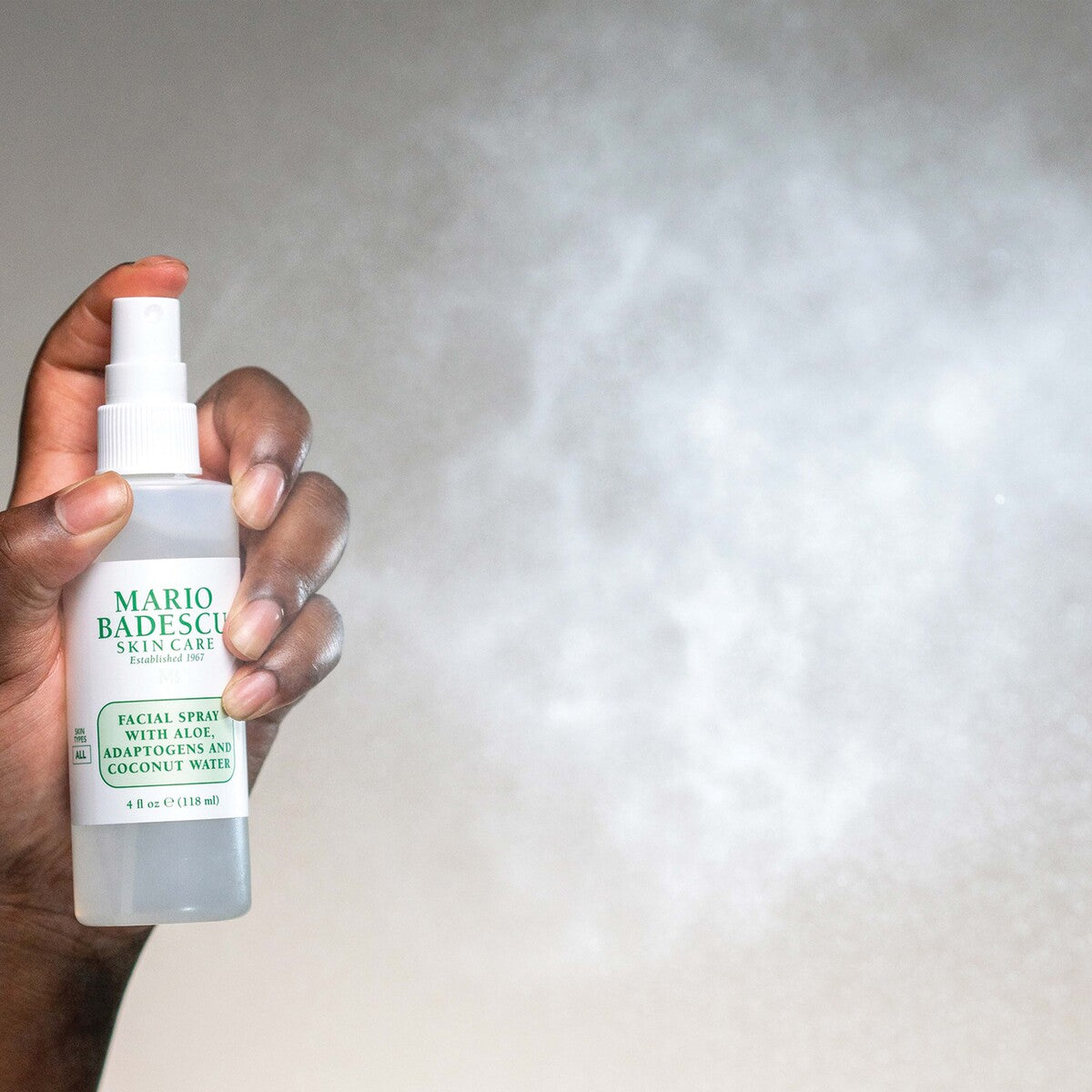 FACIAL SPRAY W/ ALOE, ADAPTOGENS & COCONUT