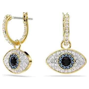 SELF SERVICE: SYMBOLICA: EARRING BLUE/GOLD