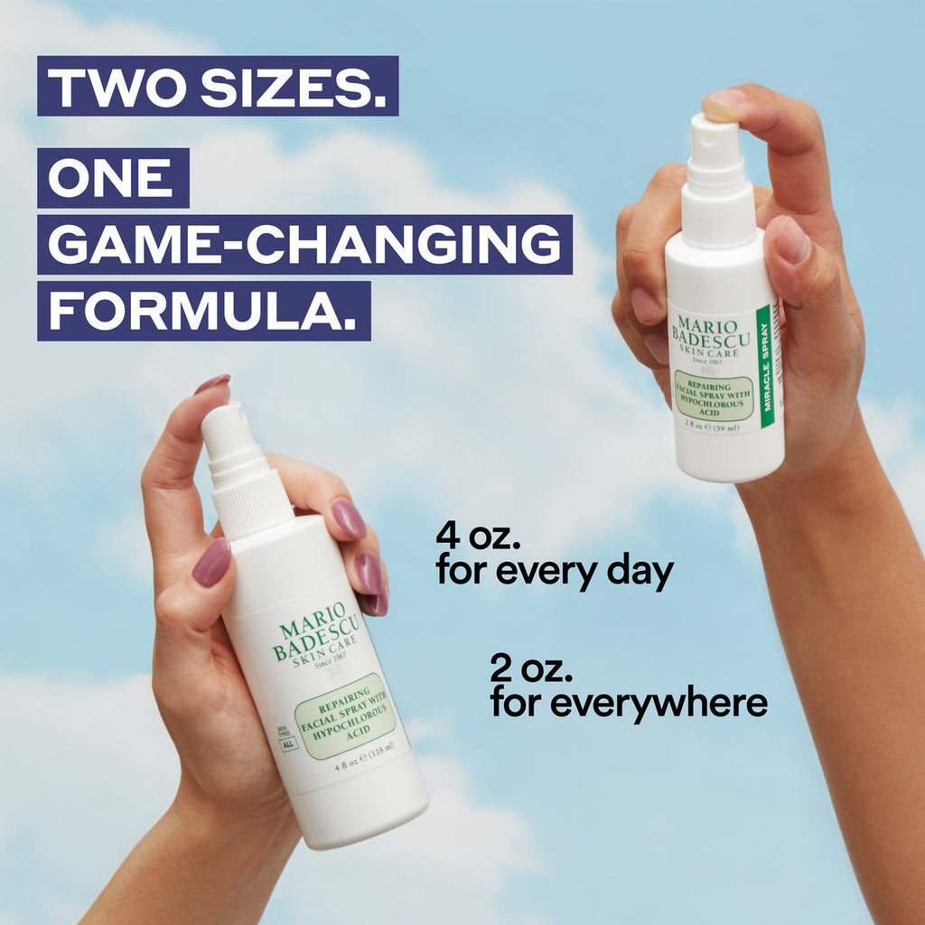 REPAIRING FACIAL SPRAY WITH HYPOCHLOROUS ACID