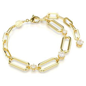 SELF SERVICE: CONSTELLA:BRACELET CHAIN WHITE/GOLD M