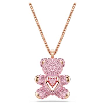 TEDDY:PENDANT HRT LROS/ROSE GOLD