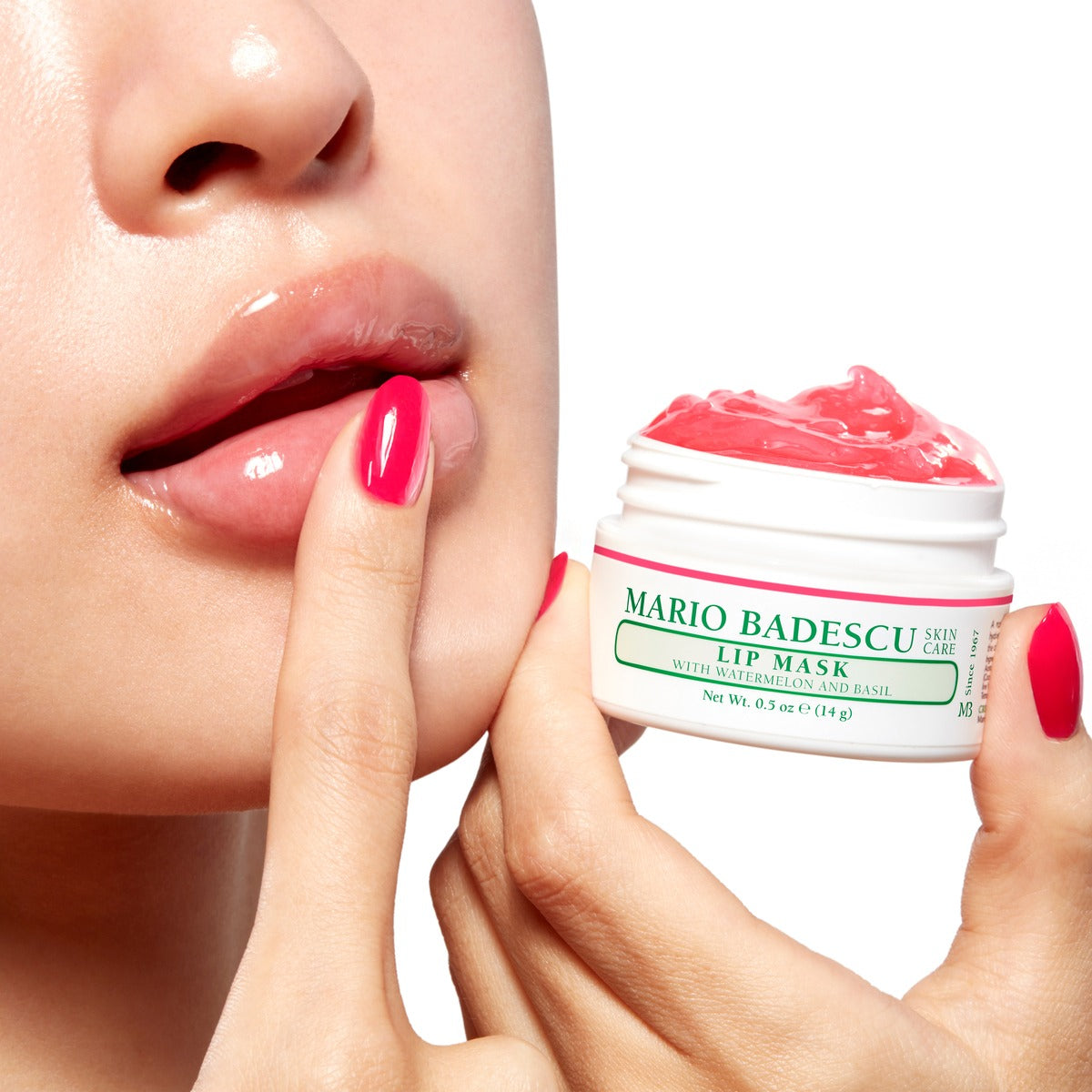 LIP MASK WITH WATERMELON & BASIL