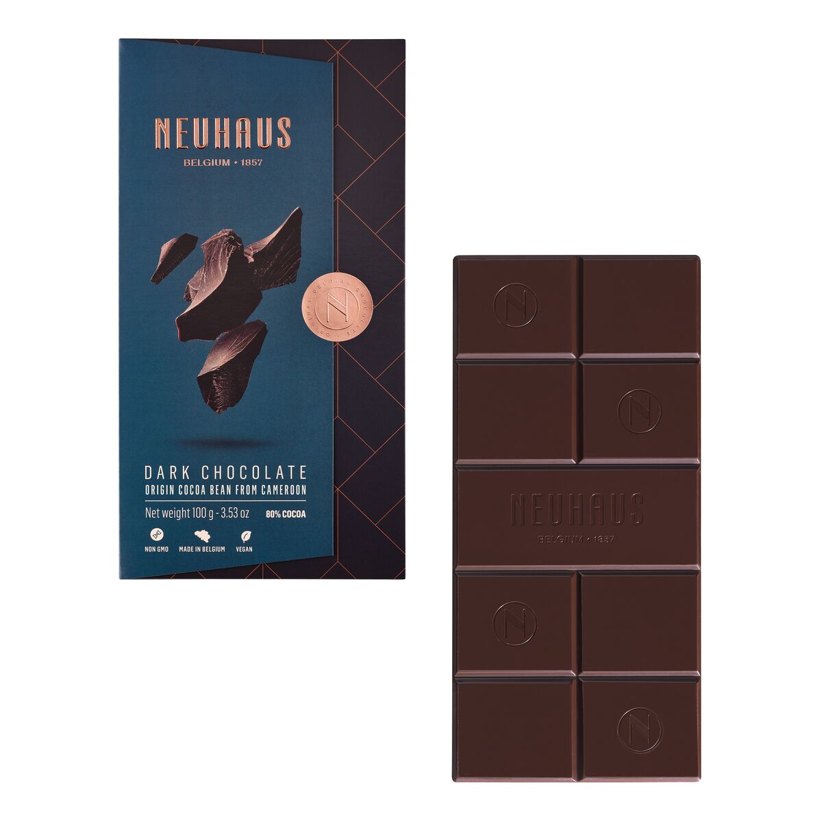Tablet Dark Chocolate 80% from Cameroon