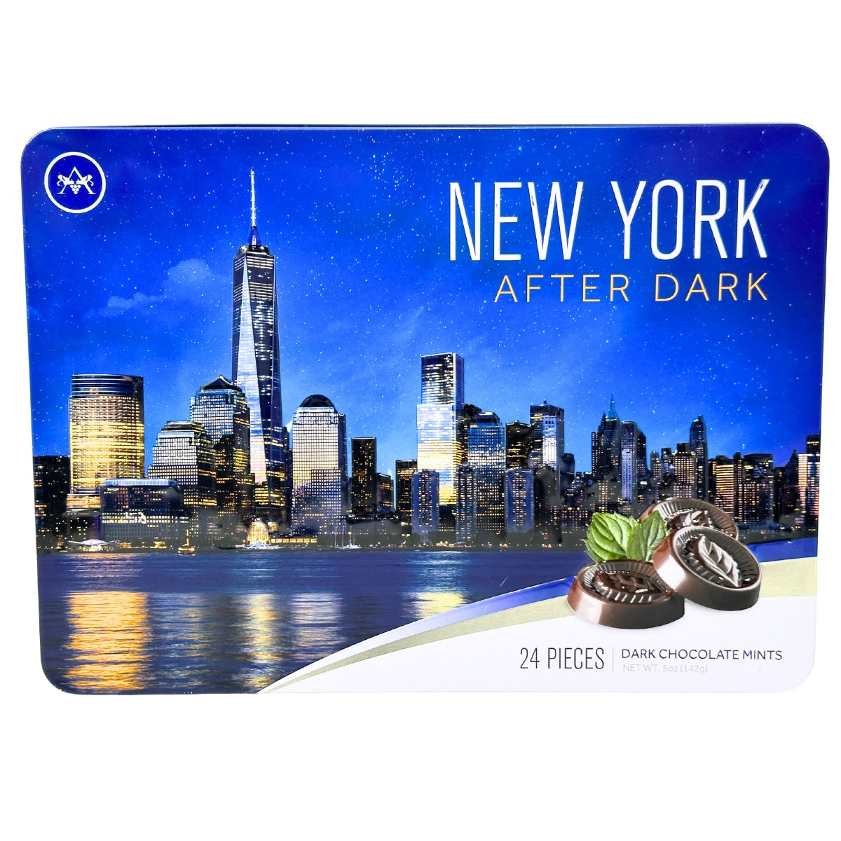 Freedom Tower After Dark Tin with Chocolate Mints