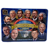 American Presidential Chocolates Tin