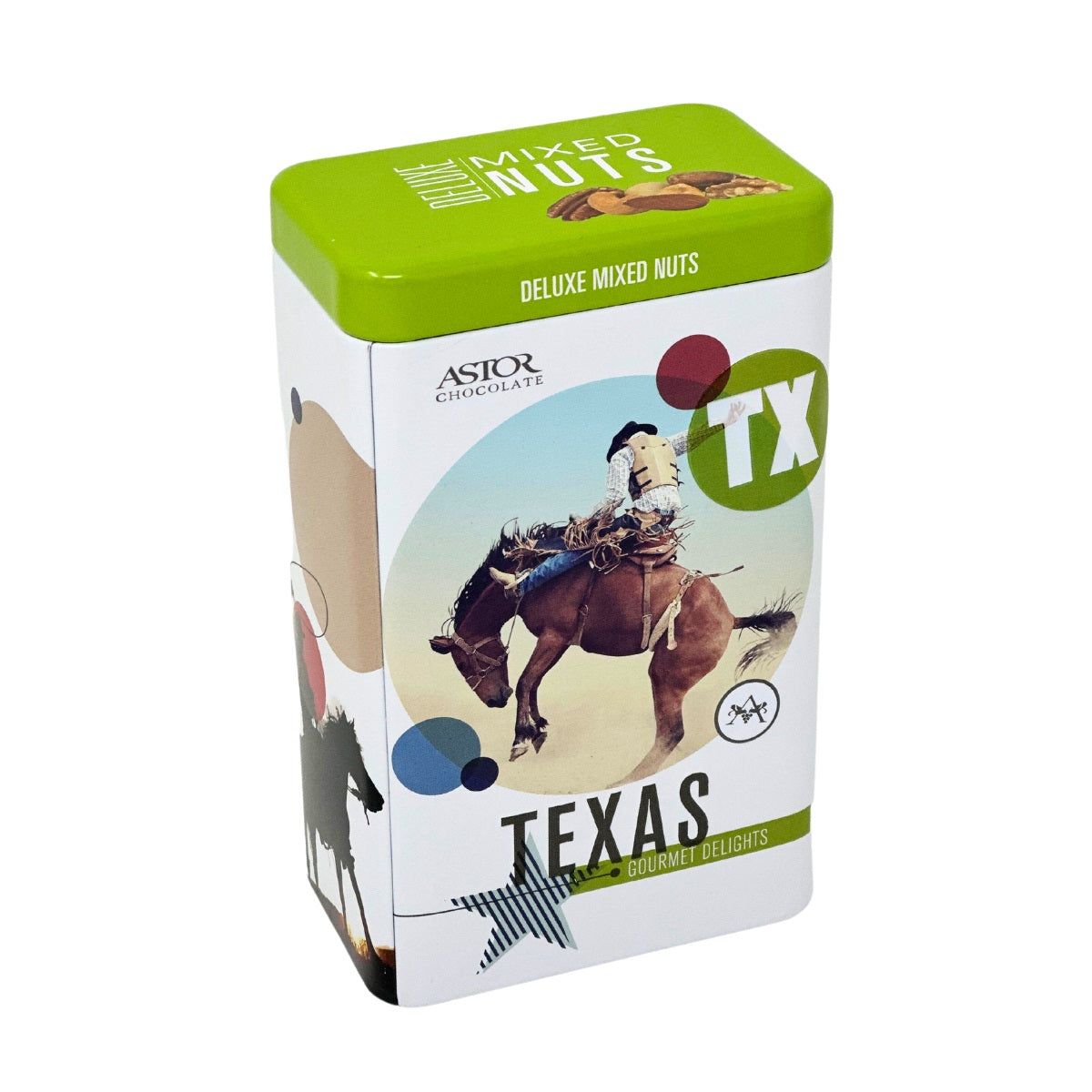 Texas Snack Tin with Mixed Nuts