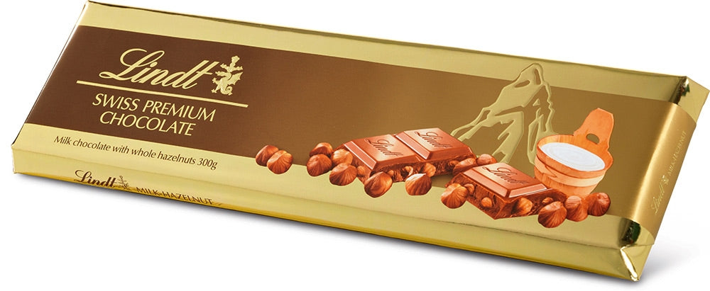 Lindt Gold Bar Milk Hazelnut