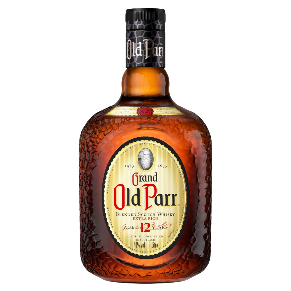 Old Parr 12 Year Old Blended Scotch Whisky 1L